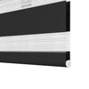 Zebra Rullegardin 120 x 230 cm Svart