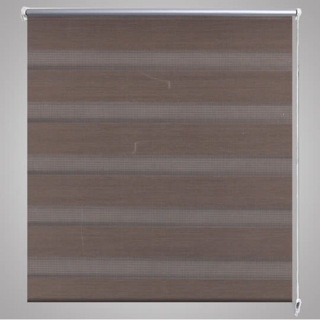 Sebragardin 140,9x175 cm Stoffbredde 136,7 cm kaffe