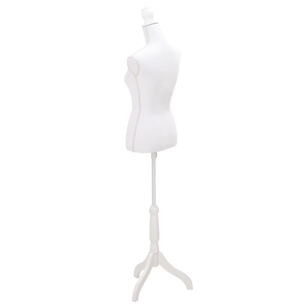 Skredderbyste dame hvit