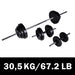 Vektstang- og manualsett 30,5kg