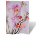 Sammenleggbar romdeler 120x170 cm blomst