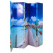 Sammenleggbar romdeler 200x170 cm strand