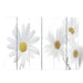 Sammenleggbar romdeler 217x170 cm blomst