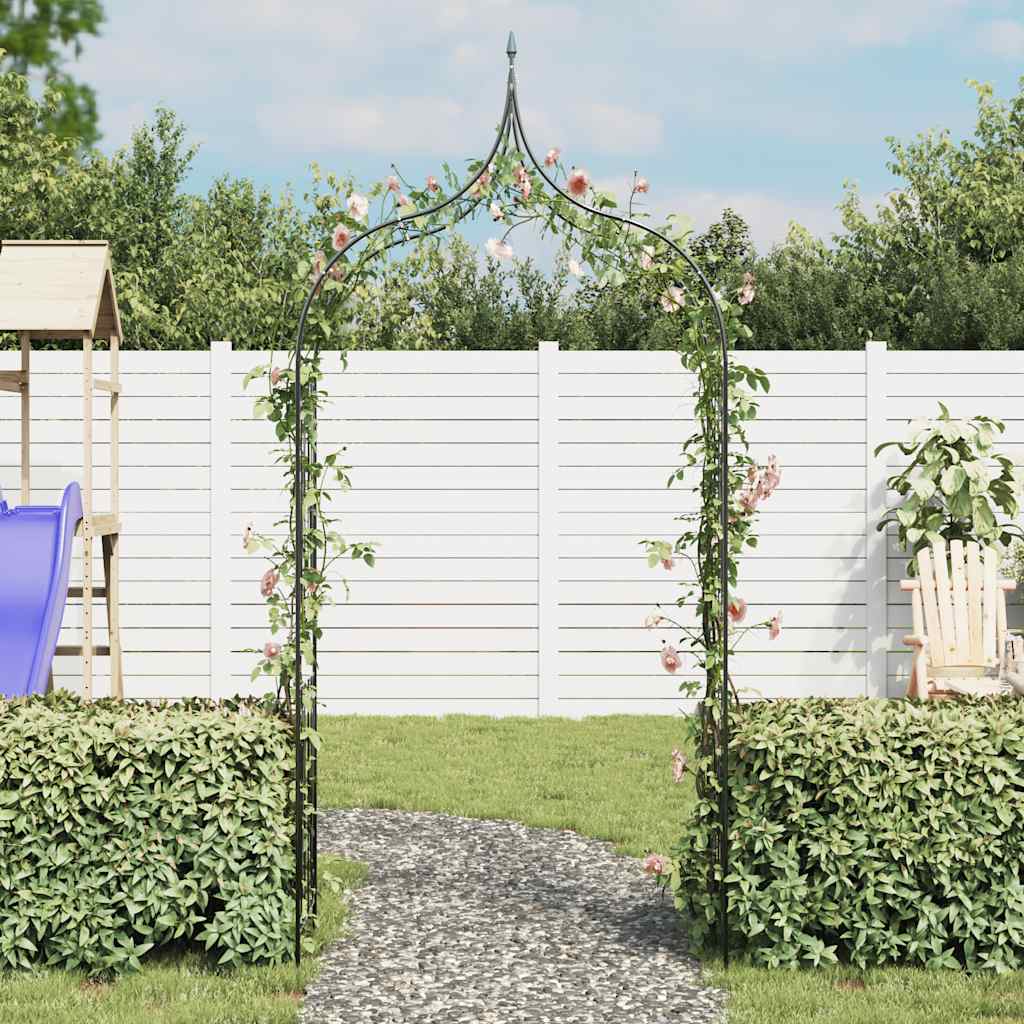 Hagebue med piggdesign for klatreplanter mørkegrønn