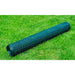Trådgjerde for kyllinger med PVC-belegg 25x0,75 m grønn vidaXL