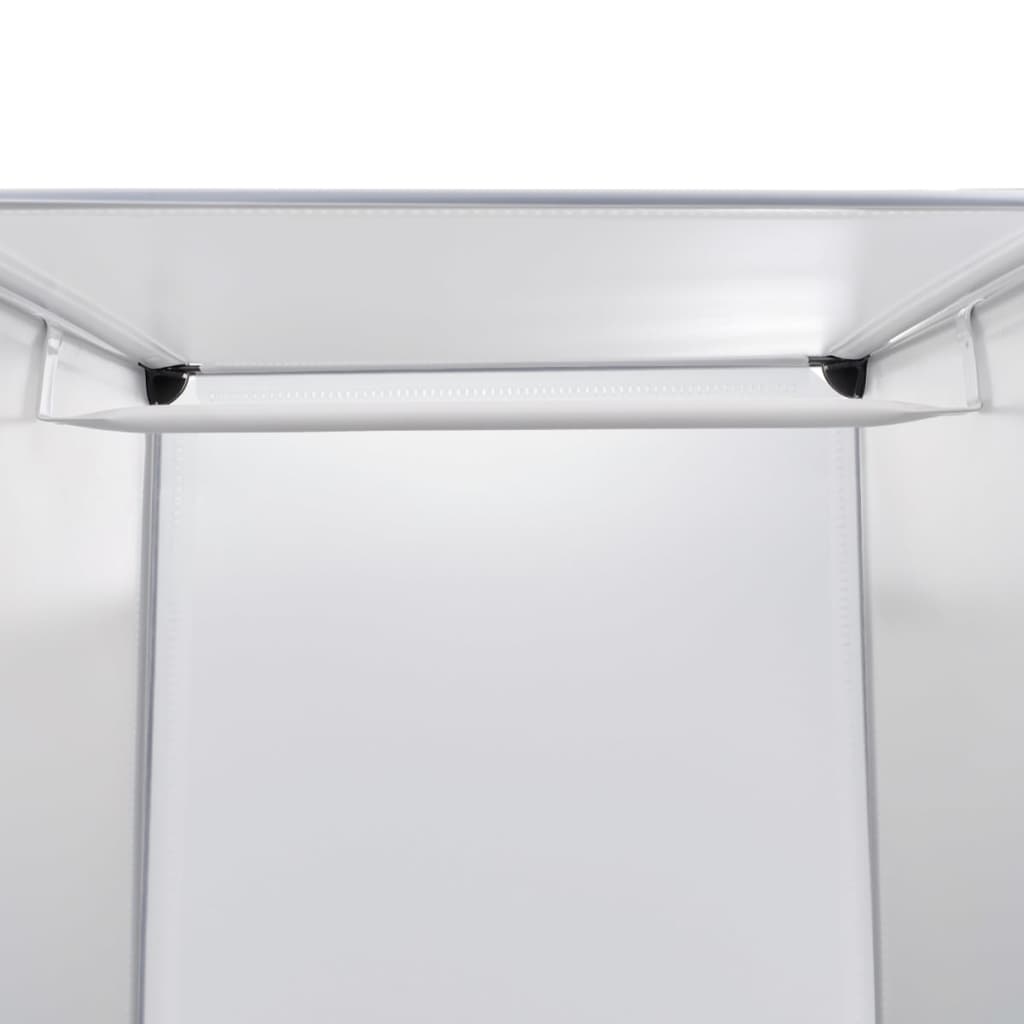 Modulskap med 9 rom 109x36,5x143 cm hvit
