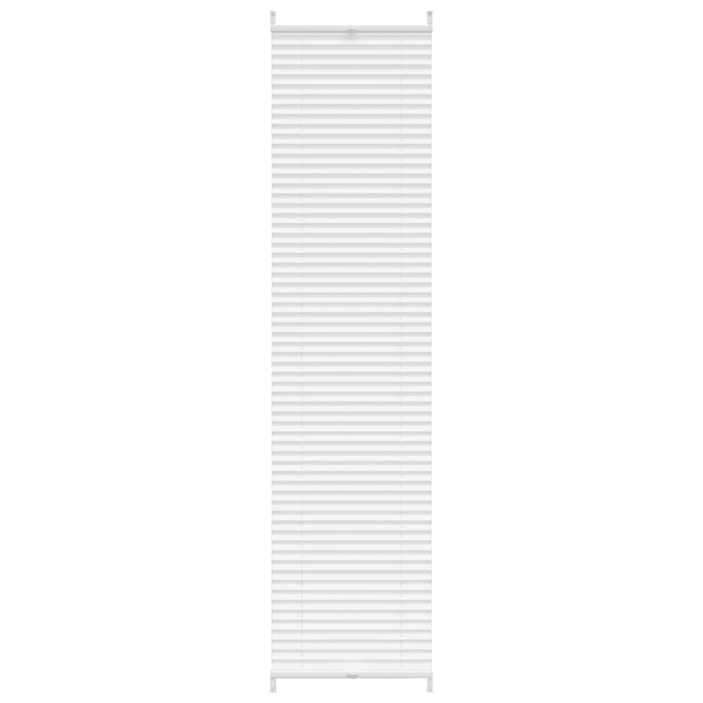 Plissegardiner 40x200cm Hvit