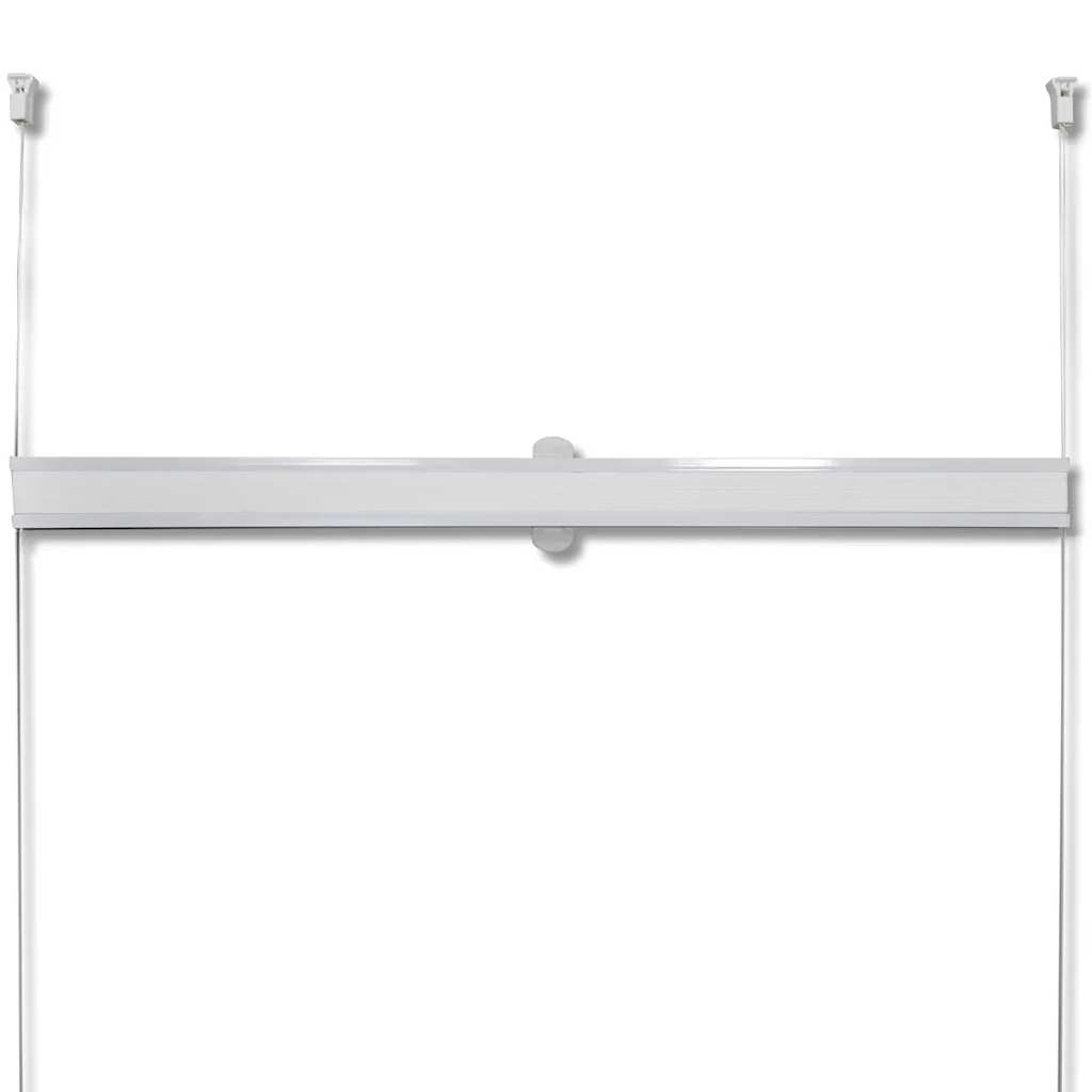 Plissegardiner 40x200cm Hvit