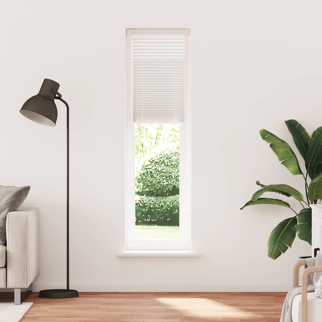 Plissegardiner 60 x 200 cm Hvit
