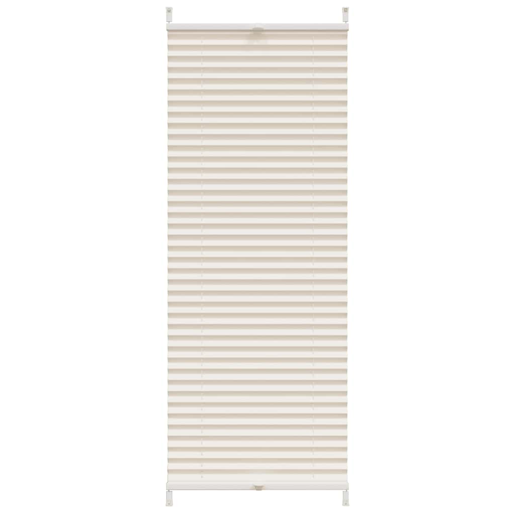Plissegardiner  60 x 100 cm Krem
