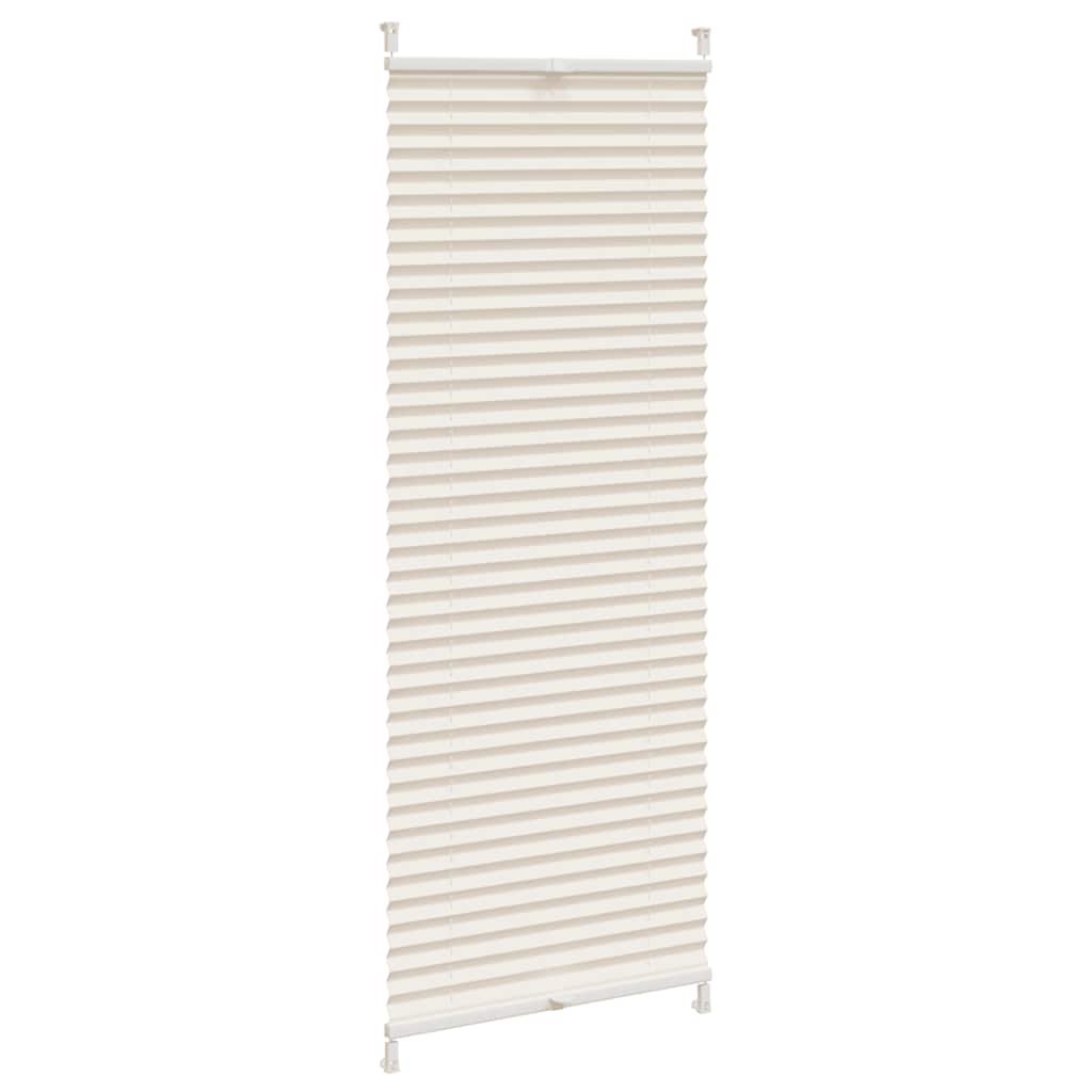 Plissegardiner  60 x 100 cm Krem