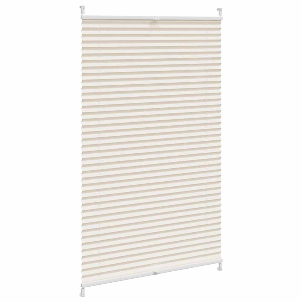 Plissegardiner 70x150cm Krem