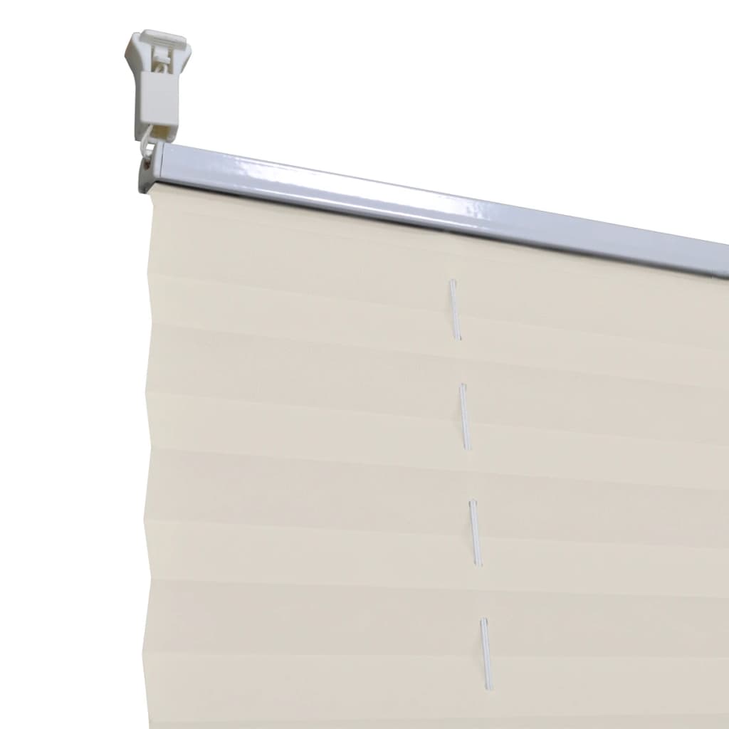 Plissegardiner 100x125cm Krem