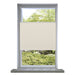 Plissegardiner 110 x 100 cm Krem