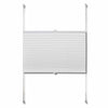 Plisse Persienner 110x125 cm Hvit