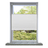 Plisse Persienner 110x125 cm Hvit