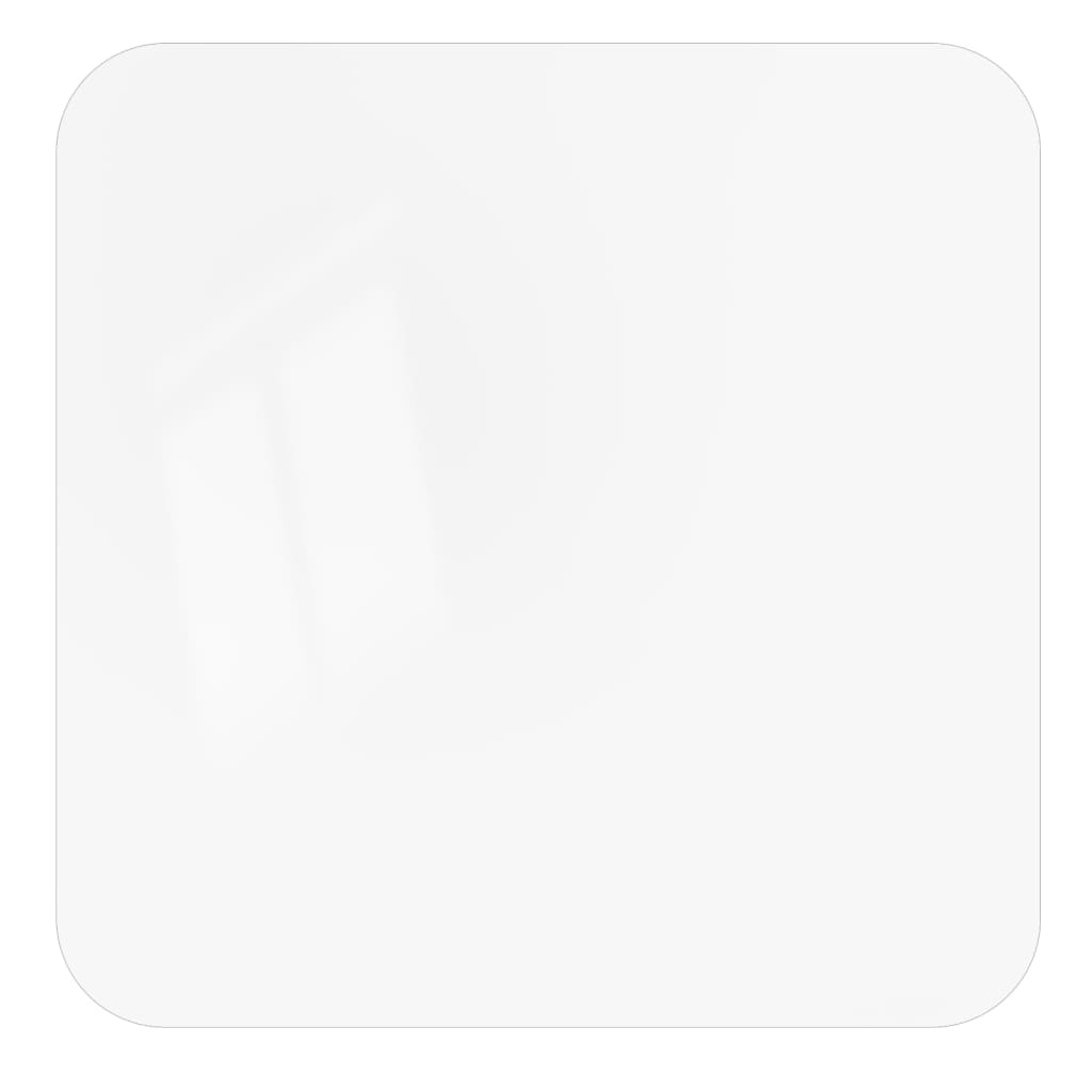 Gulvmatte for laminat eller teppe 90 cm x 90 cm