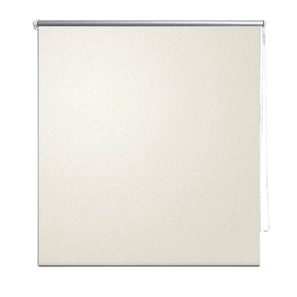 Rullegardin mørkleggingsbar 44,4x100 cm stoffbredde 40 cm off-white