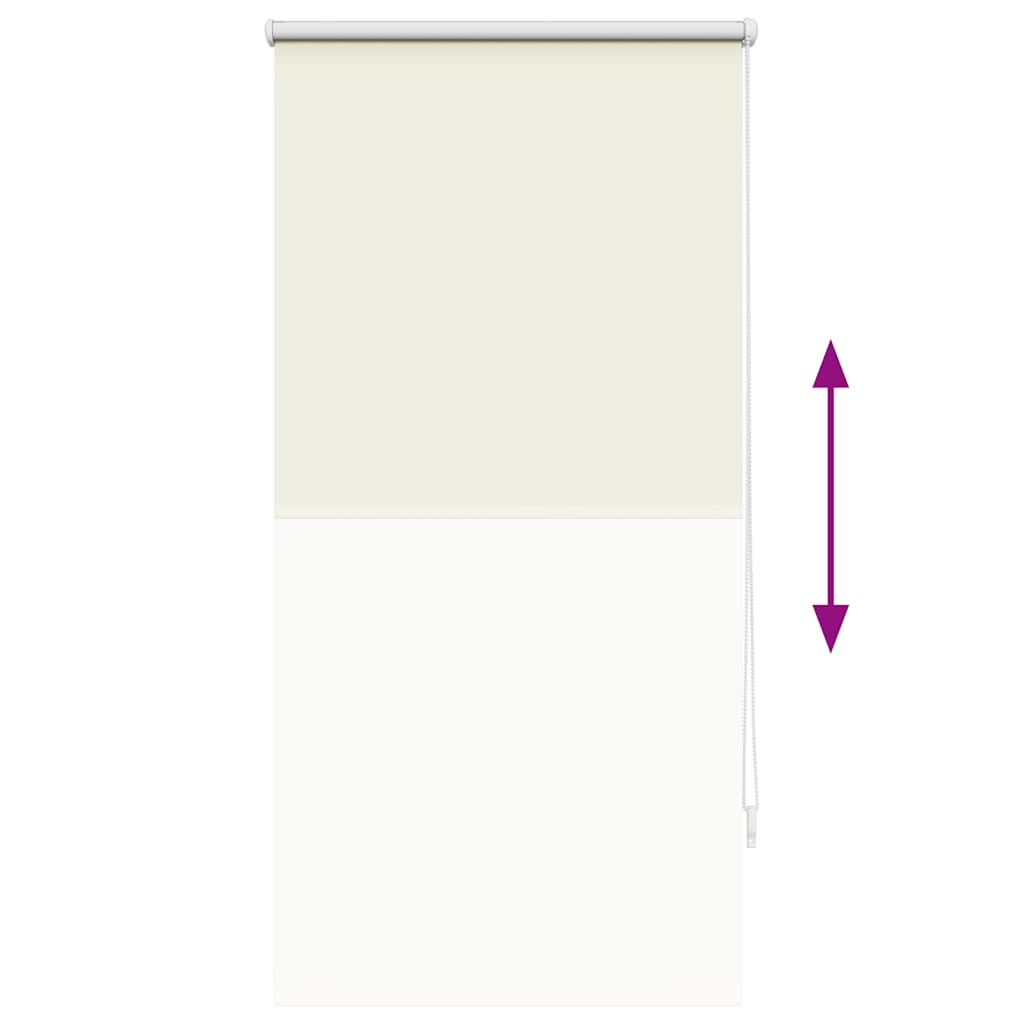 Rullegardin mørklegging 64,4x120 cm stoffbredde 60 cm off-white