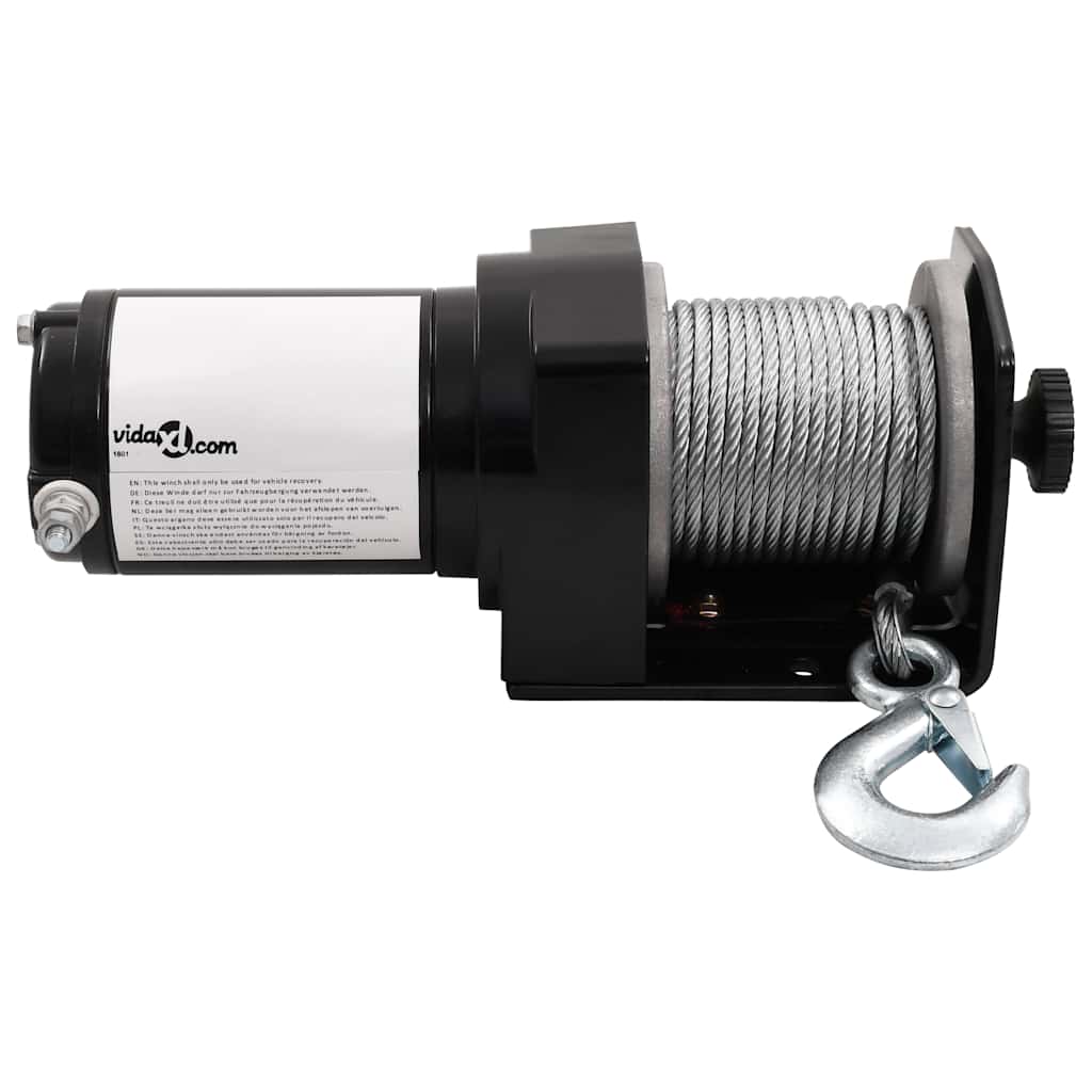12V Elektrisk Vinsj 1360 KG med Trådløs Fjernkontroll