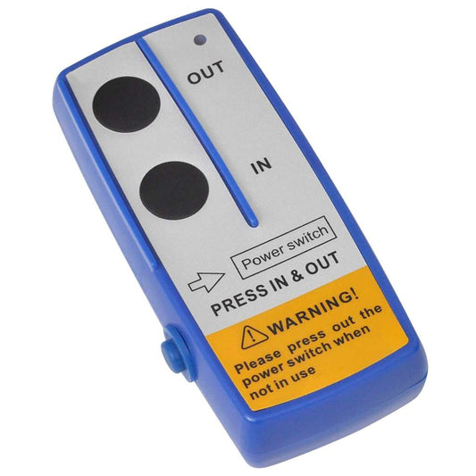 12V Elektrisk Vinsj 1360 KG med Trådløs Fjernkontroll