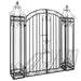 Dekorativ hageport smijern 122x20,5x134 cm