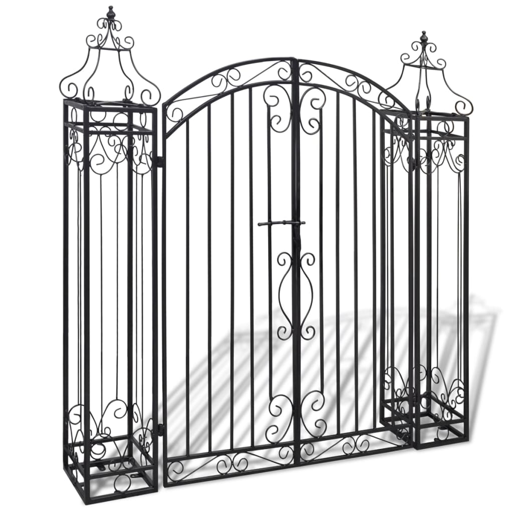 Dekorativ hageport smijern 122x20,5x134 cm