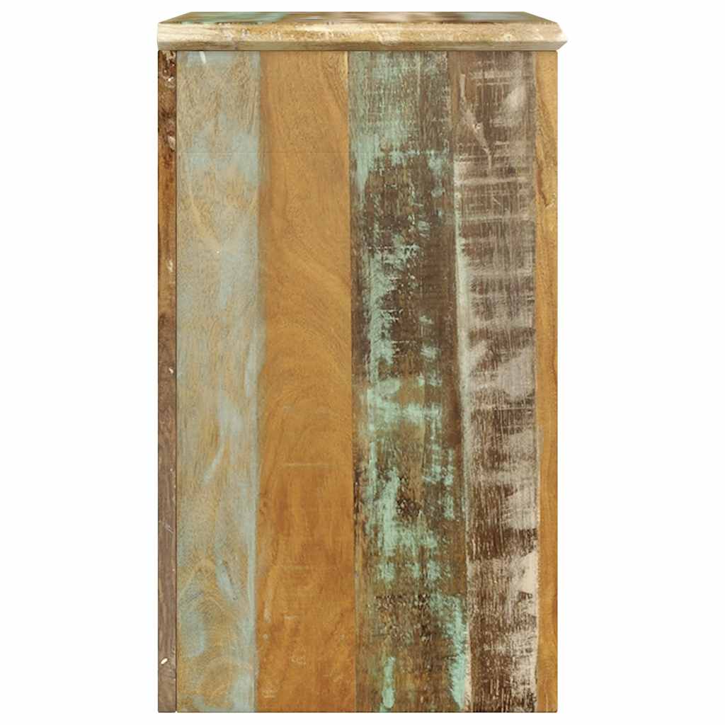 Endebord med 1 skuff 1 dør gjenvunnet tre