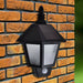 Soldreven vegglampe med bevegelsessensor