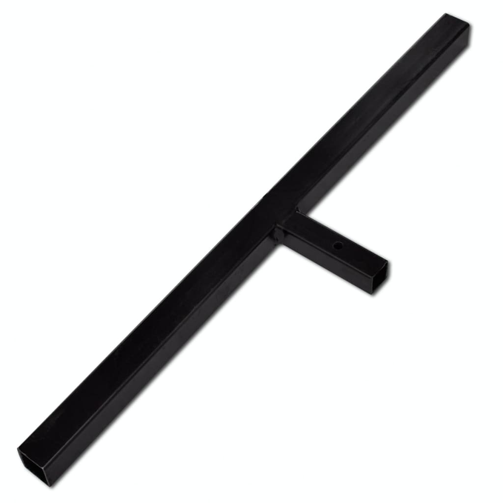 Jordbor med håndtak 180 mm tre spiraler svart stål