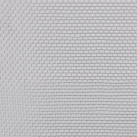 Nettingskjerm aluminium 100x500 cm sølv