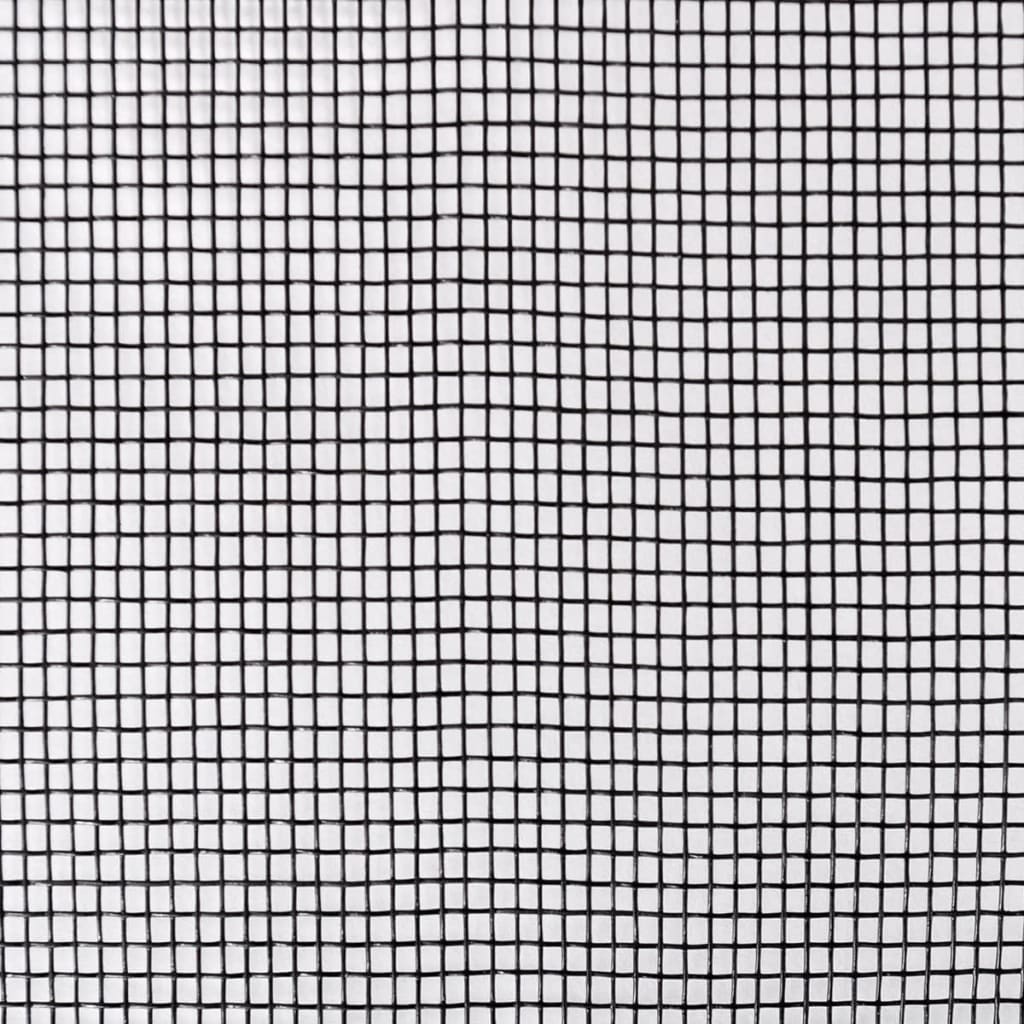 Nettingskjerm glassfiber 100x500 cm svart