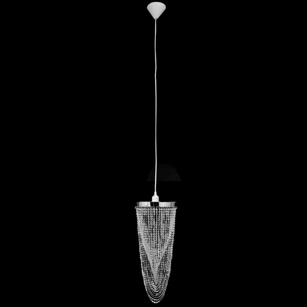 Taklampe/lysekrone crystal 22 x 58 cm