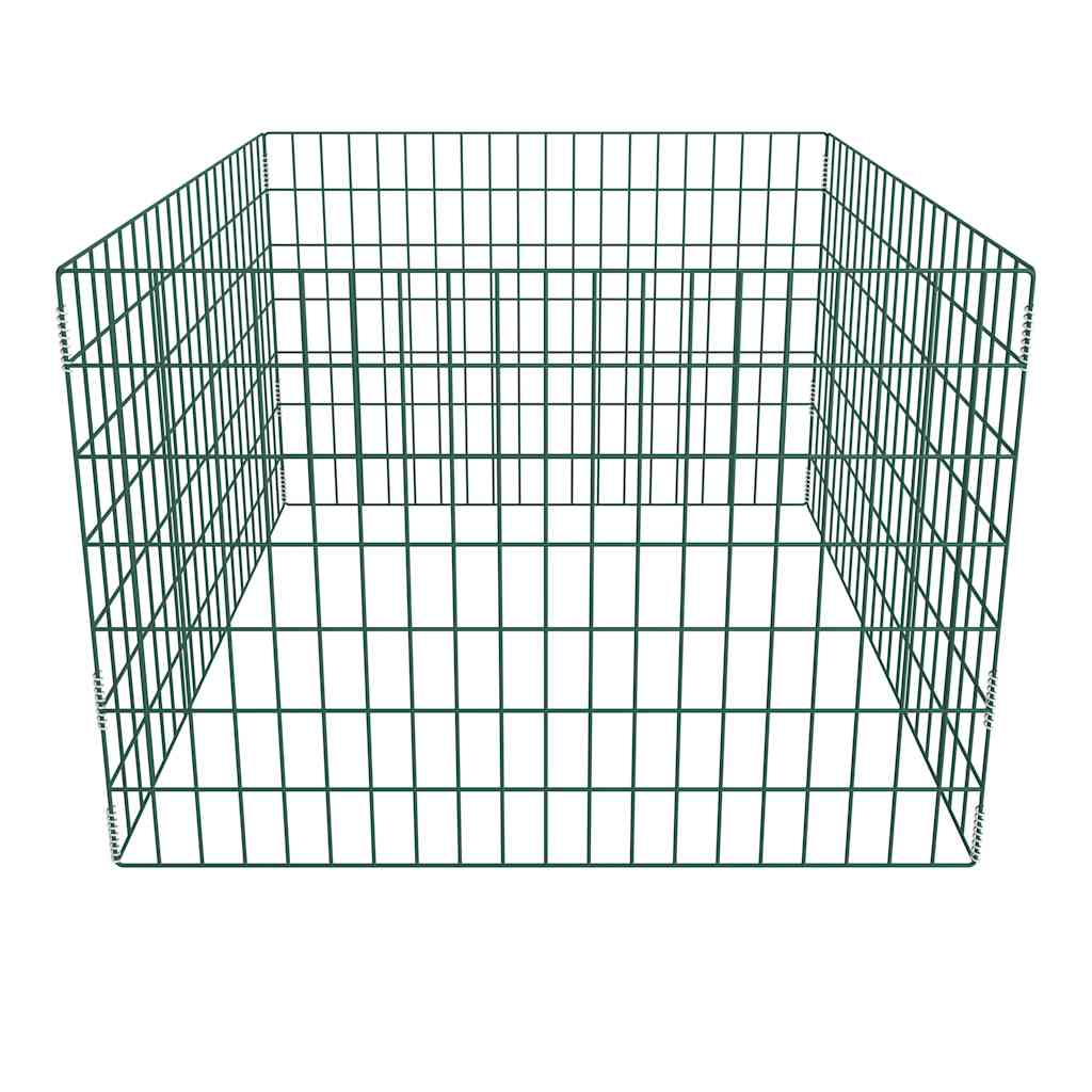 Kompostkasse med kvadratisk netting 100 x 100 x 70 cm