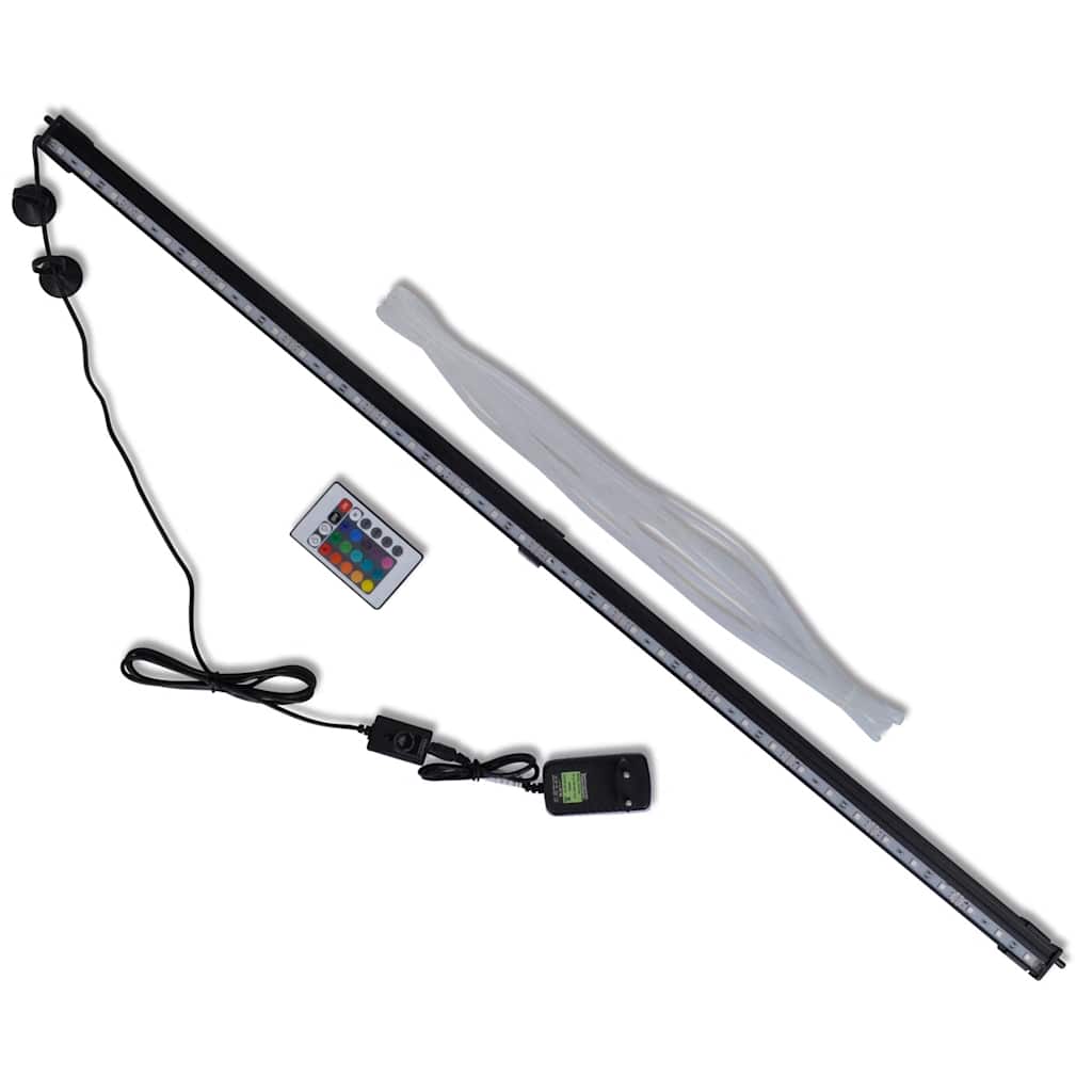 Boblelampe for akvarium RGB 94 cm vidaXL