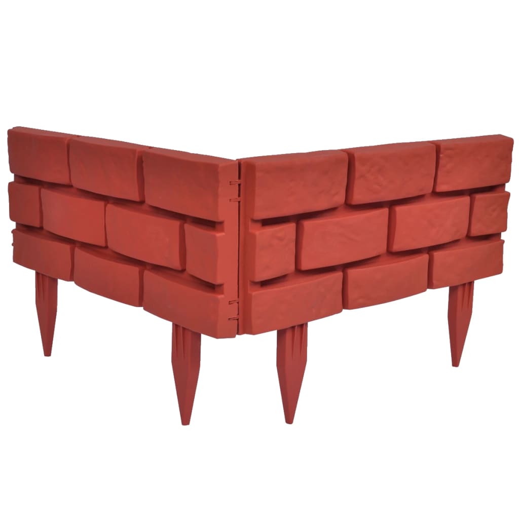 Plenkant med mursteindesign 11 stk