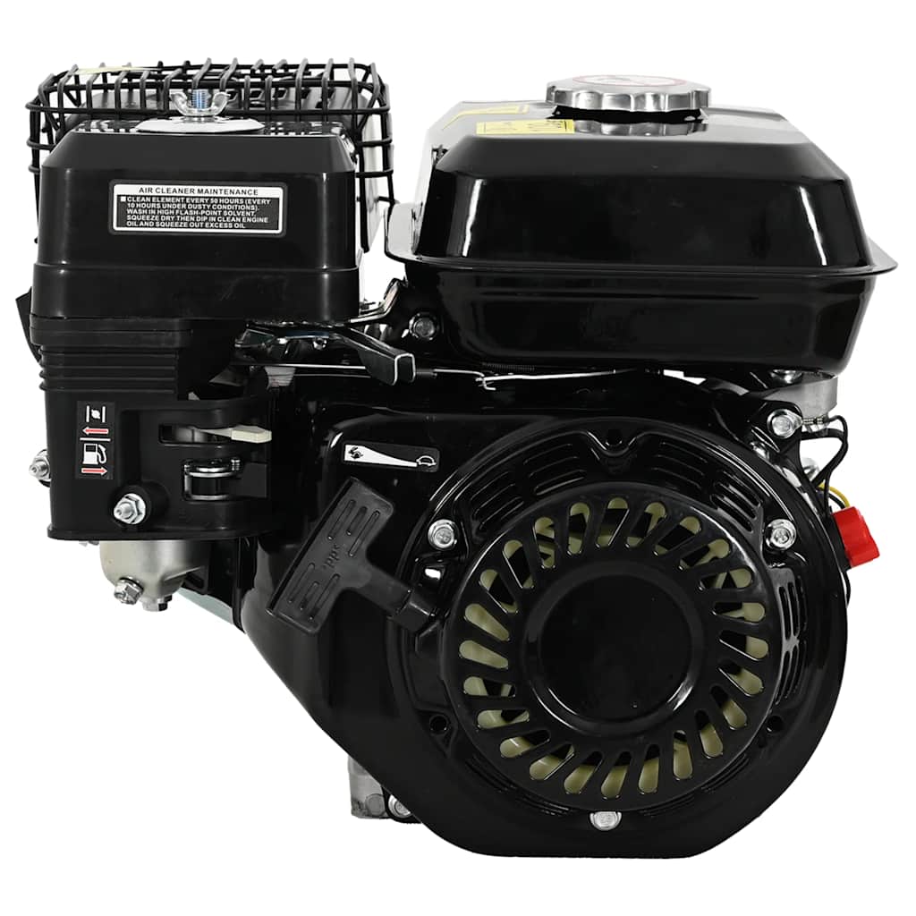 Bensinmotor 6,5 HK 4,8 kW svart