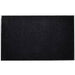 Dørmatte svart 90 x 60 cm PVC