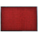 Dørmatte rød 90 x 120 cm PVC