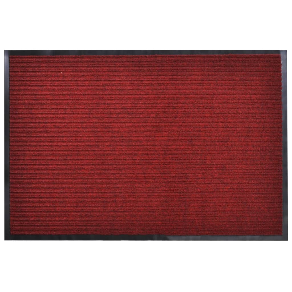 Dørmatte rød 120 x 180 cm PVC