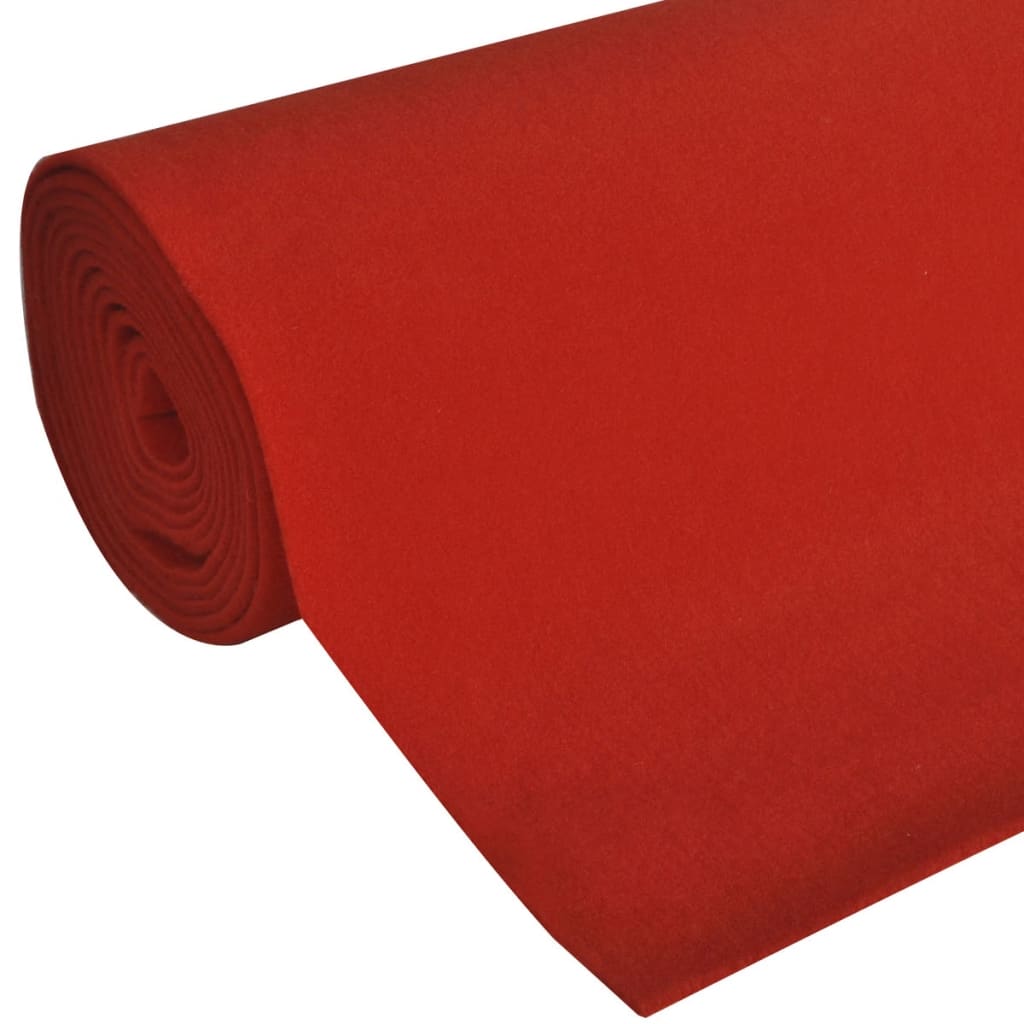 Rød løper 1x10 m ekstra tung 400 g/m2