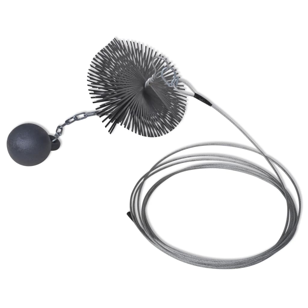 Skorstein Børste Rund Diameter 15cm