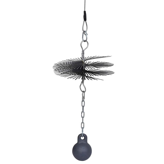 Skorstein Børste Rund Diameter 25cm
