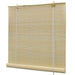 Rullegardiner naturlig bambus 80 x 160 cm vidaXL