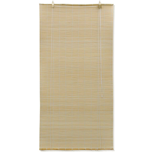 Rullegardiner naturlig bambus 120 x 220 cm