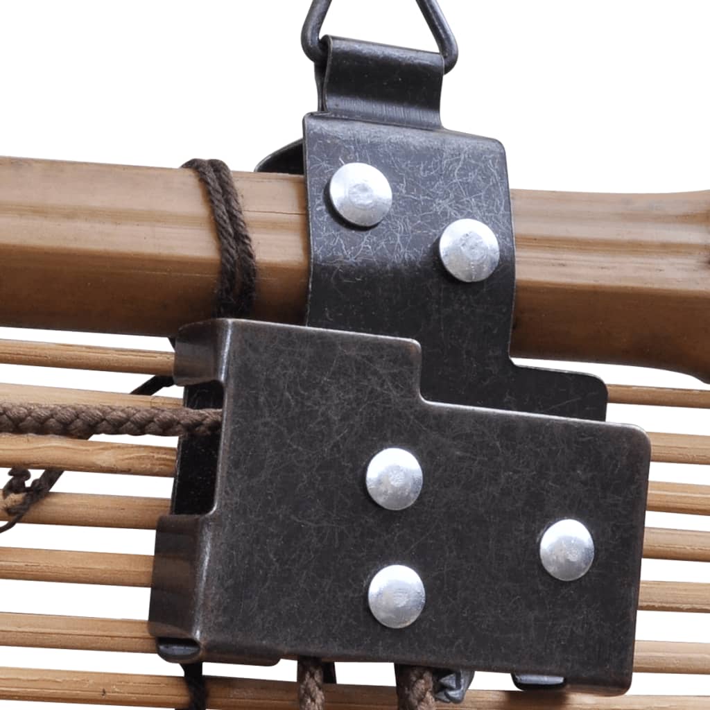 Rullegardiner brun bambus 80 x 160 cm vidaXL