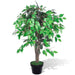 Kunstig Ficus med Potte 90 cm