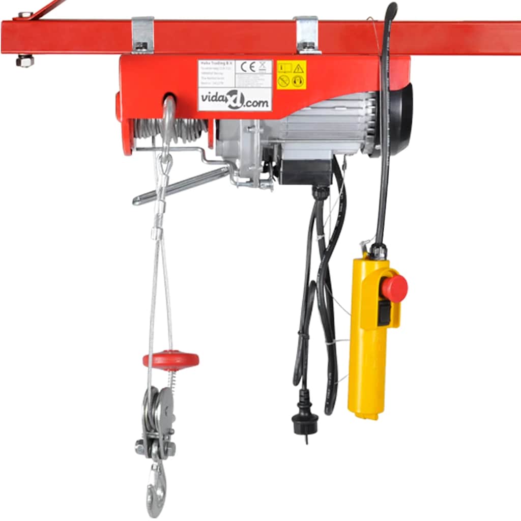 Elektrisk vinsj 500 W 100/200 kg