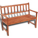 Hagebenk 120 cm heltre akasie vidaXL