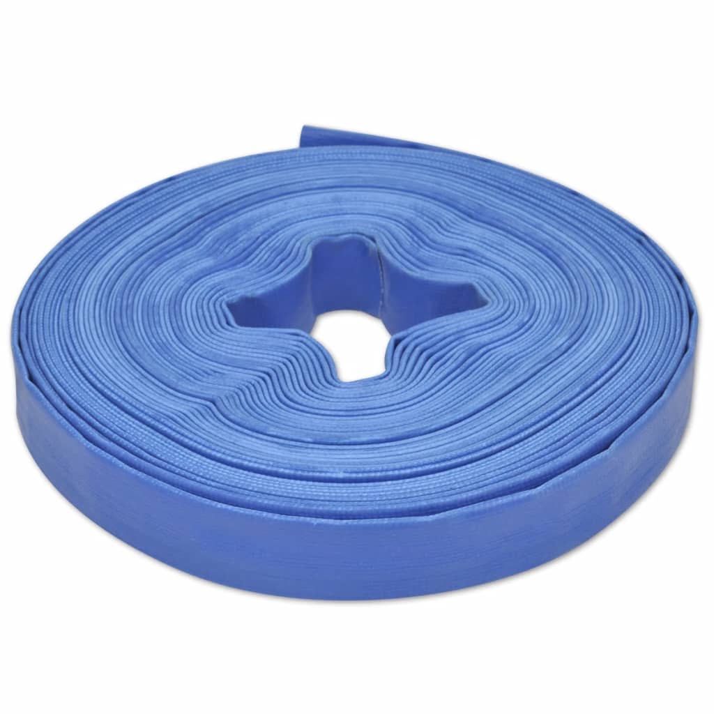 Flat vannslange 25 m 1" PVC